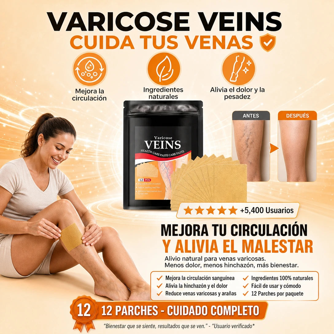 PACK X 24 UNIDADES PARCHES PARA VARICES